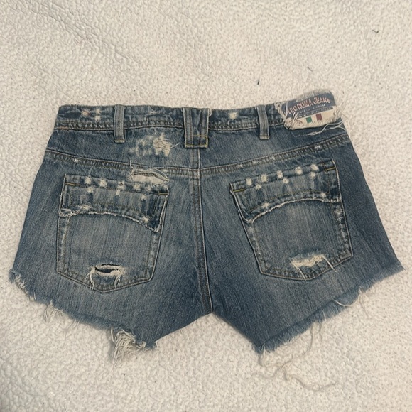 Ripped jeans shorts - Picture 2 of 2